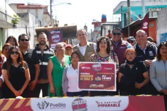 Fortalecerá Pepe Chedraui infraestructura vial en San Pablo Xochimehuacán