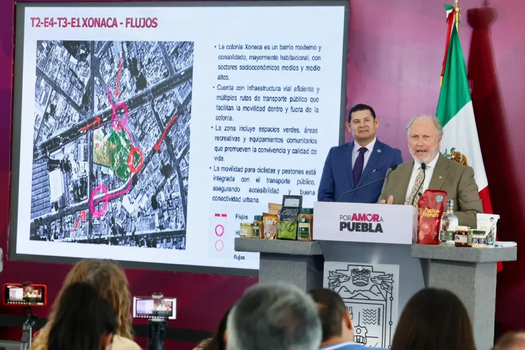 Fundación Jenkins respalda sistema de transporte por cable con donación de predio en Xonaca