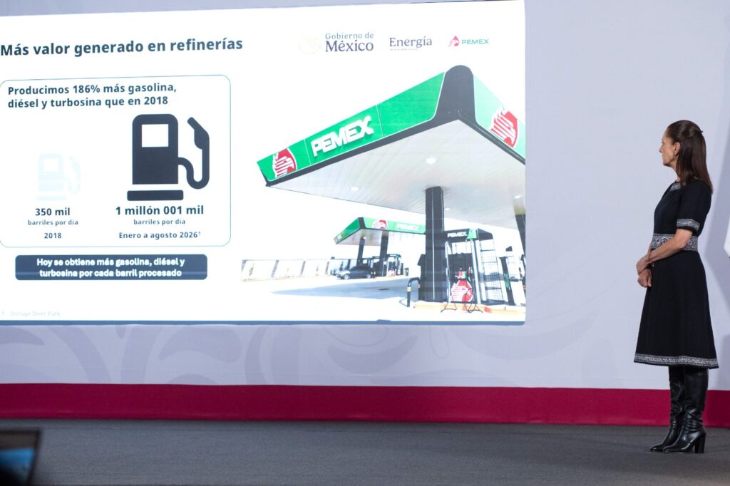 Gobierno de México recupera 48 mil 411 millones de pesos por combate al comercio ilícito de combustibles