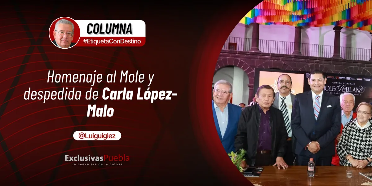 Homenaje al Mole y despedida de Carla López-Malo