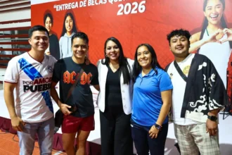 Impulsa Tonantzin Fernández el desarrollo y crecimiento de las y los jóvenes cholultecas
