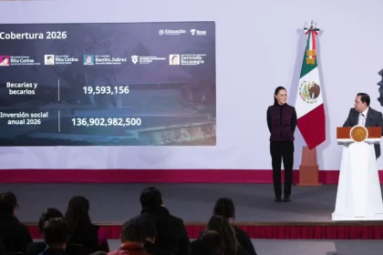Inscripción al bachillerato nacional aumentó en 400 mil jóvenes respecto a 2025; las becas para el bienestar beneficiarán a 22 millones de estudiantes en 2026 presidenta Claudia Sheinbaum