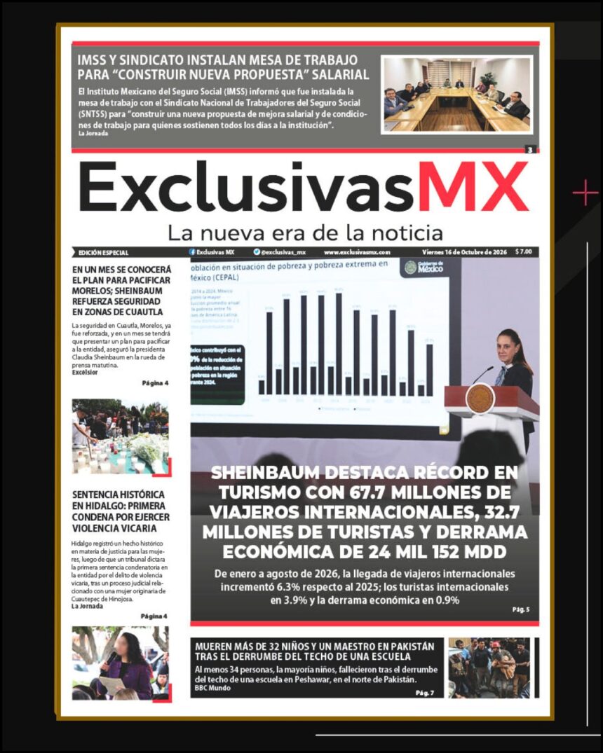 PORTADA MÉXICO 16 DE OCTUBRE