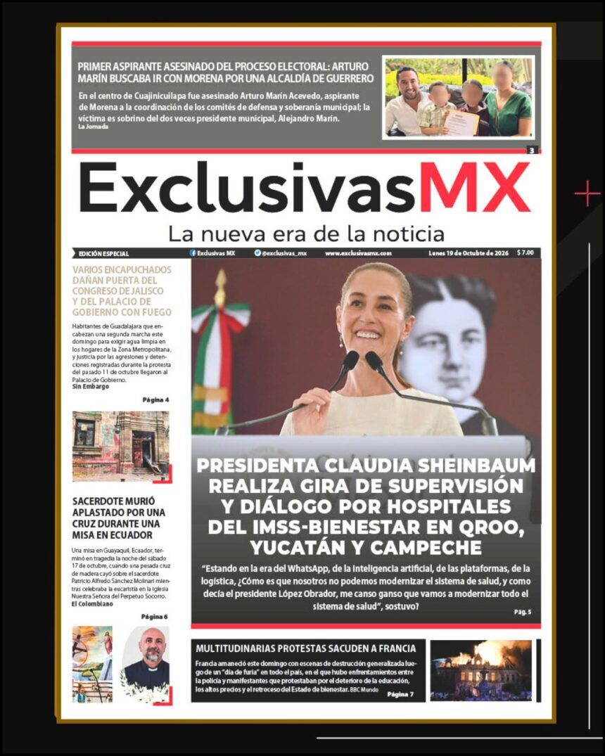 PORTADA MÉXICO 19 DE OCTUBRE