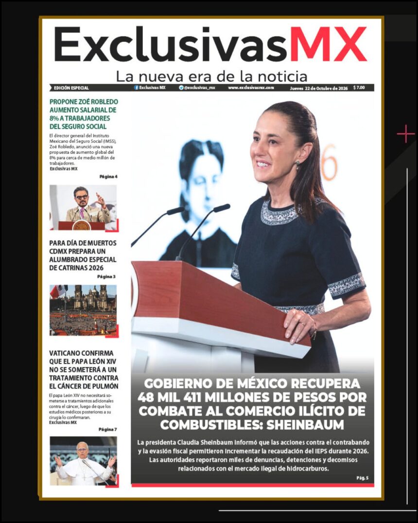 PORTADA MÉXICO 22 DE OCTUBRE
