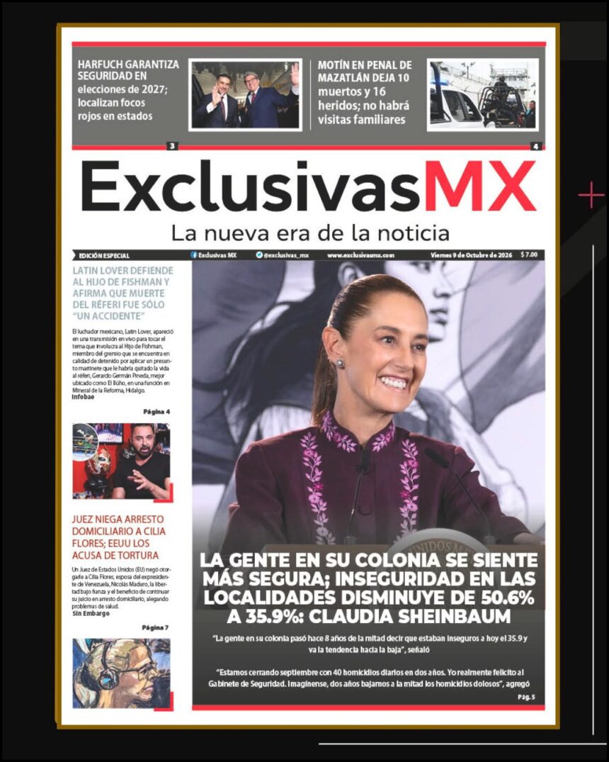 PORTADA MÉXICO 9 DE OCTUBRE