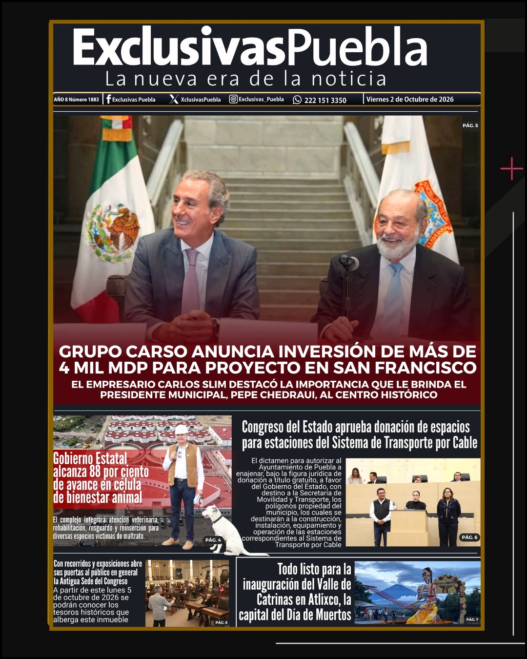 PORTADA MÉXICO 02 DE OCTUBRE
