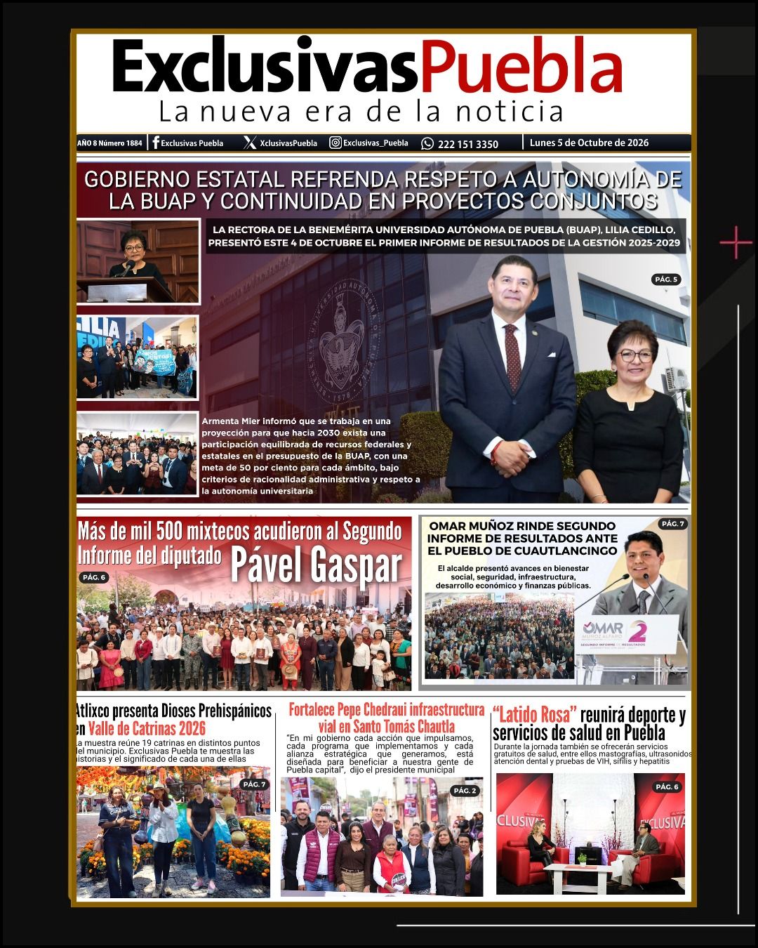 PORTADA PUEBLA 05 DE OCTUBRE