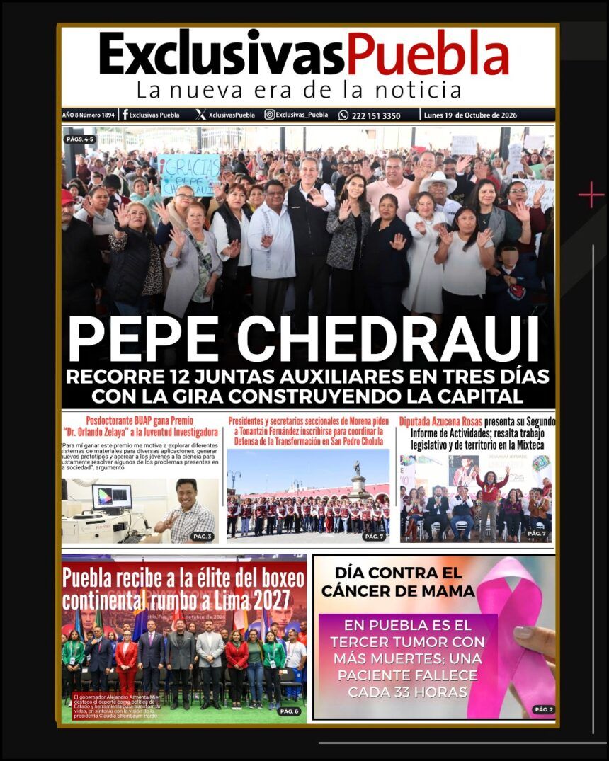 PORTADA PUEBLA 19 DE OCTUBRE