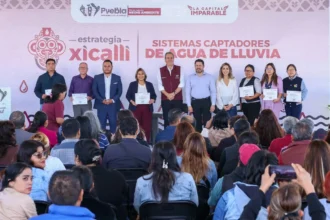 Pepe Chedraui impulsa la instalación de captadores pluviales en más de 100 escuelas públicas de Puebla
