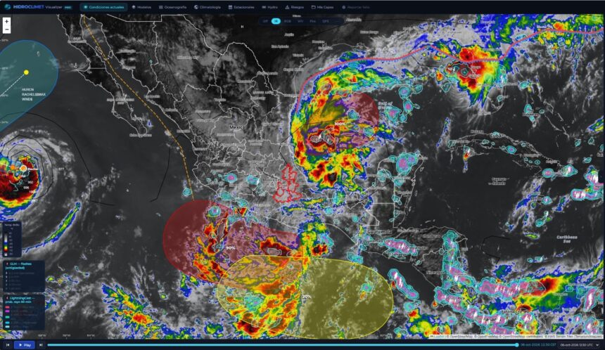 Por temporal lluvioso, órdenes de gobierno mantienen monitoreo y atención preventiva en Puebla