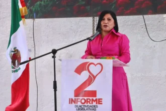 Presenta la diputada Araceli Celestino su Segundo Informe de Actividades