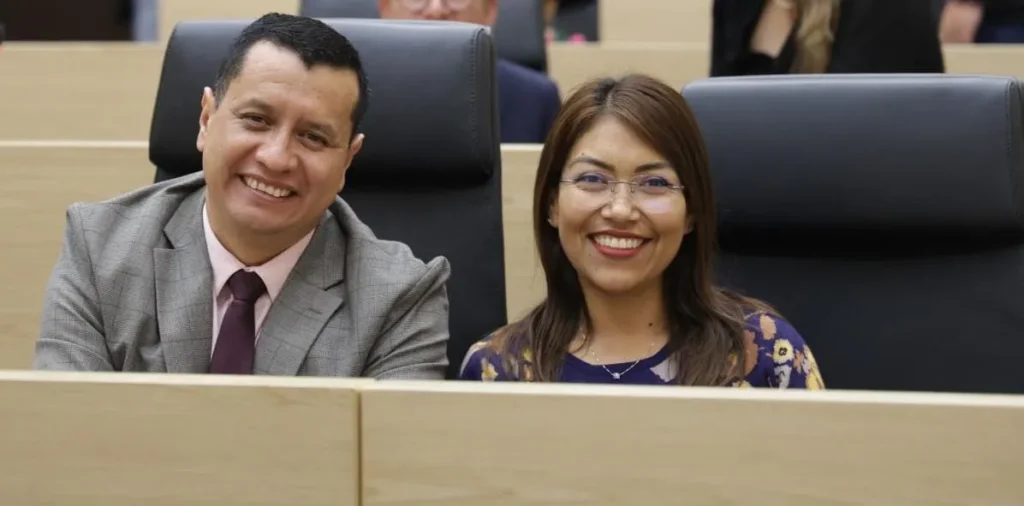 Proponen Leonela Martínez y Elías Lozada fortalecer los Centros de Justicia para las Mujeres en Puebla
