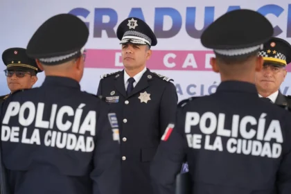 Realiza Gobierno de Pepe Chedraui graduación cadetes de la Academia de Formación y Profesionalización Policial