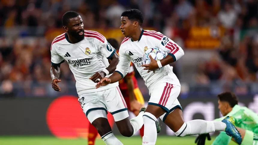 Remontada merengue: el Real Madrid se lleva la victoria ante la Roma por la Champions League