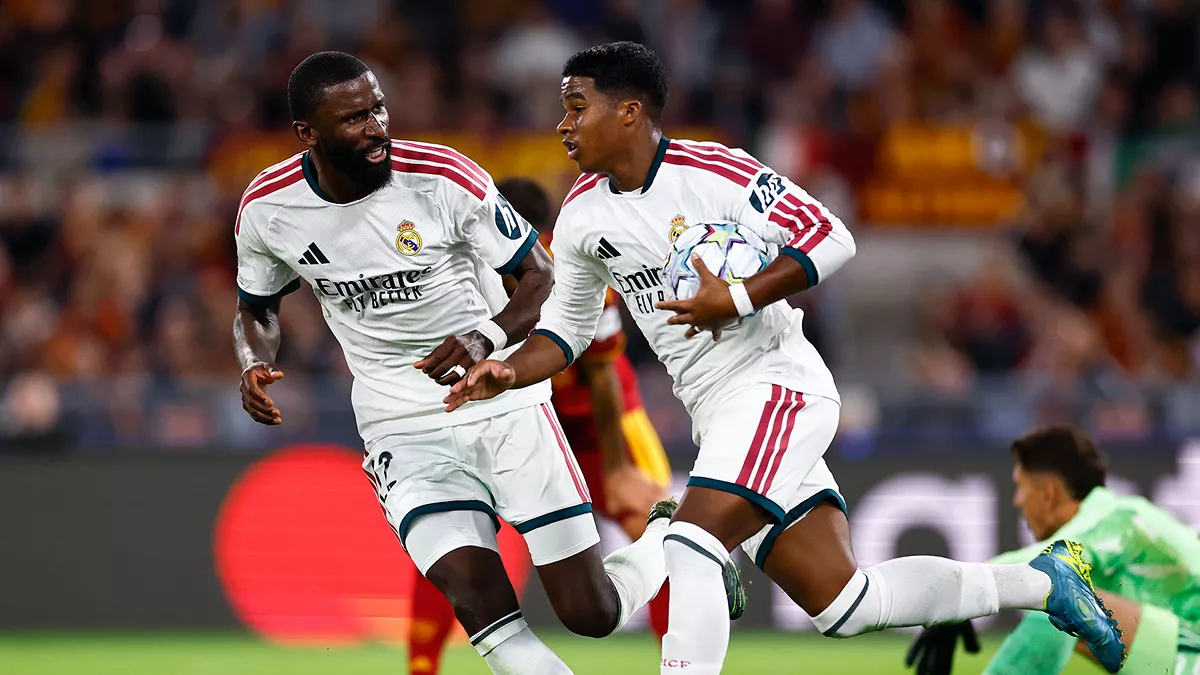 Remontada merengue: el Real Madrid se lleva la victoria ante la Roma por la Champions League