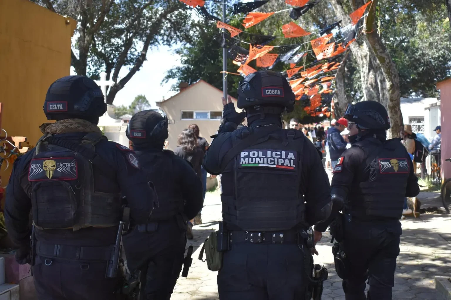 San Pedro Cholula prepara operativo conjunto para las celebraciones de Día de Muertos