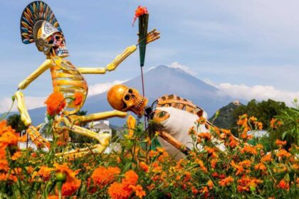 Todo listo para la inauguración de valle de catrinas en Atlixco, la capital del día de muertos
