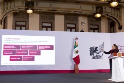 PRESIDENTA CLAUDIA SHEINBAUM PRESENTA DECRETO PARA GARANTIZAR QUE PLATAFORMAS DIGITALES SEAN ESPACIOS SEGUROS PARA NIÑAS, NIÑOS Y ADOLESCENTES