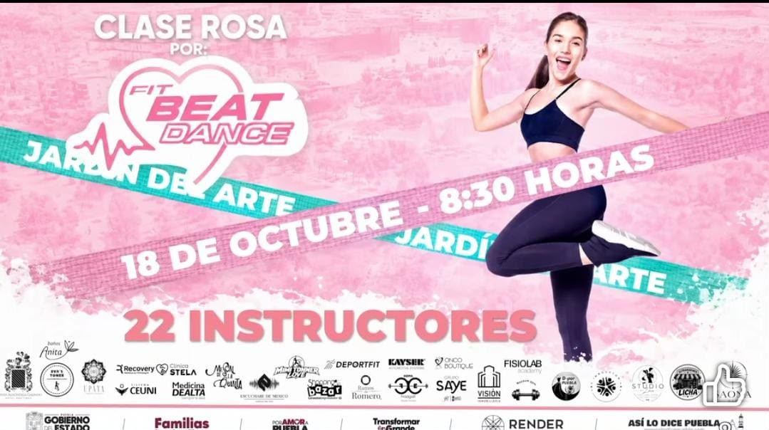 Clase Rosa 2026 en Puebla: realizarán jornada solidaria para apoyar a pacientes con cáncer de mama
